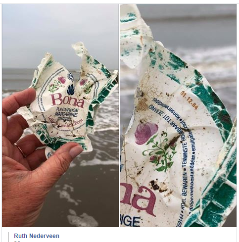 Plastic soup ; gevonden na 34 jaar op het strand